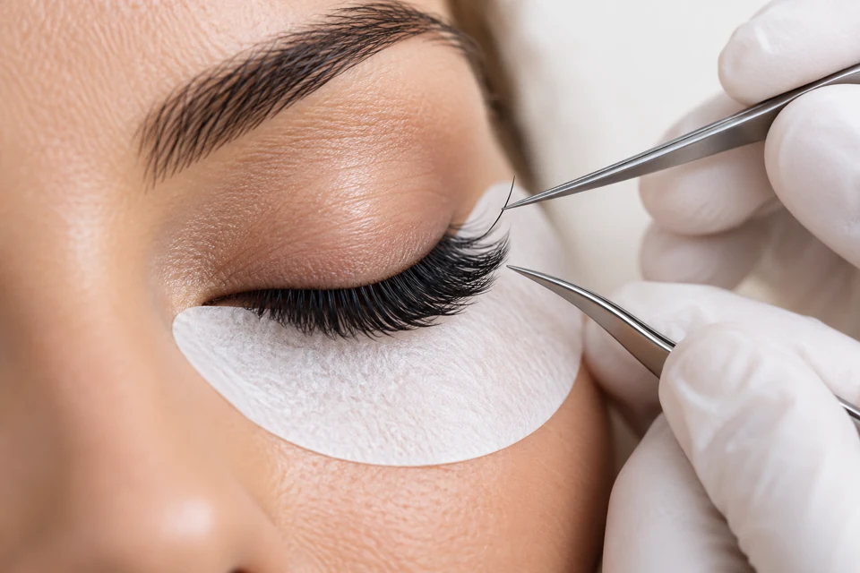 Eye Lash Extension &mdash; illustrative treatment imagery